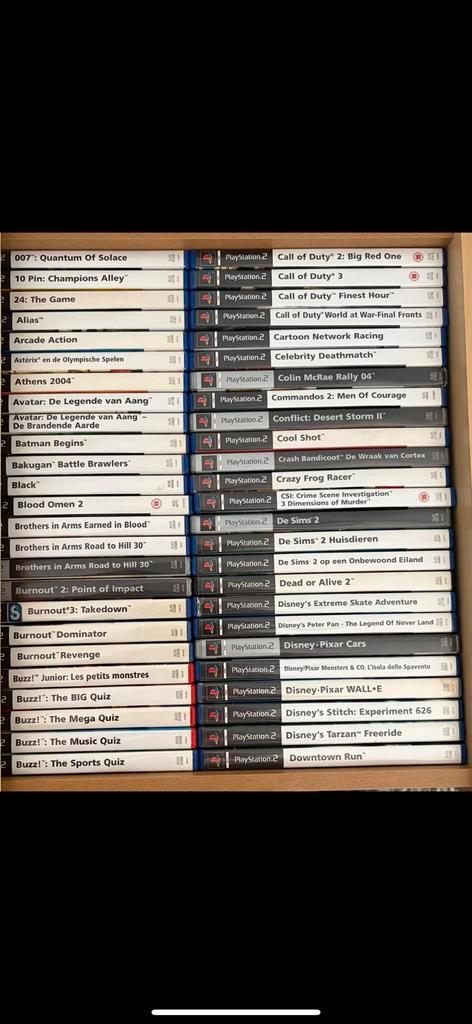 UIT TE KIEZEN: PS2 games allemaal CIB, Games en Spelcomputers, Games | Sony PlayStation 2, Gebruikt, Online, Ophalen of Verzenden