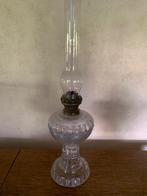 Antieke olielamp in glas, Ophalen