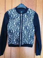 Veste habillée noir avec broderie taille XS, Vêtements | Femmes, Vestes | Été, Enlèvement ou Envoi, Porté, Noir