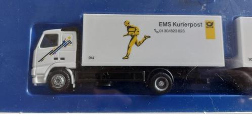 LK 0205 EMS KOERIERSPOST 1/87., Hobby en Vrije tijd, Modelauto's | 1:87, Zo goed als nieuw, Bus of Vrachtwagen, Herpa, Ophalen of Verzenden