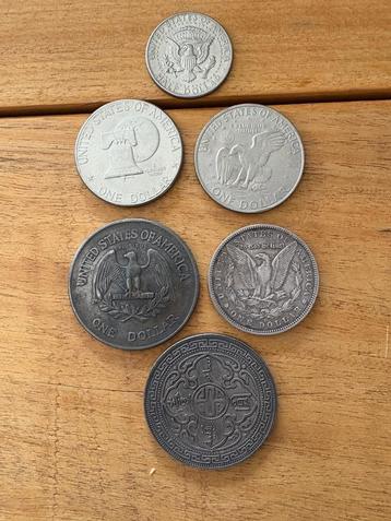 zilveren munten beschikbaar voor biedingen