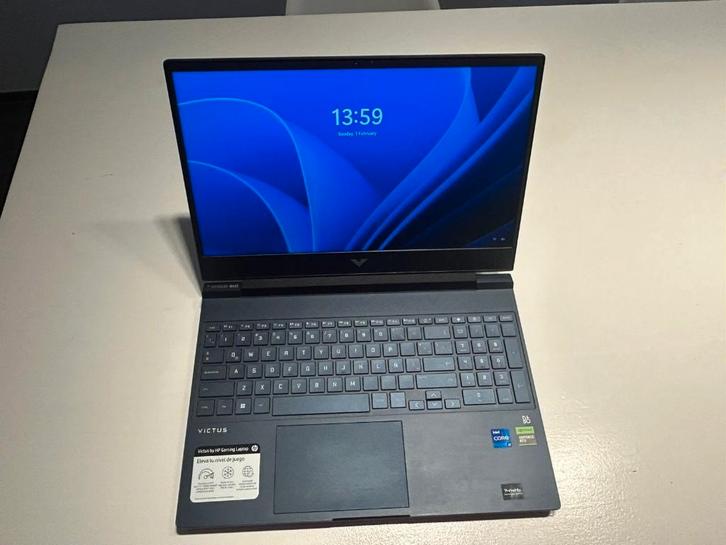 HP Victus Laptop, Computers en Software, Windows Laptops, Zo goed als nieuw, 15 inch, SSD, 3 tot 4 Ghz, 16 GB, Qwerty, Gaming
