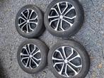 4 Volvo XC40-velgen en 235/55/18 winterband, Auto-onderdelen, Banden en Velgen, Ophalen, 18 inch, Velg(en), Winterbanden