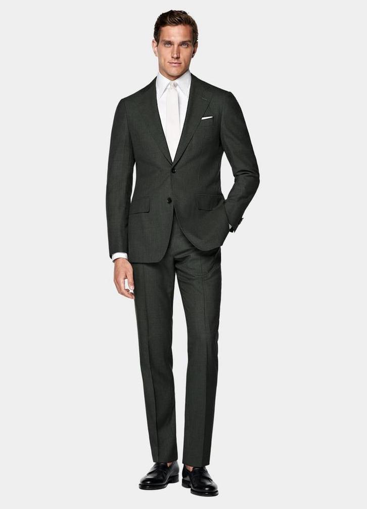 Mid Green Lazio Suit van Suitsupply, Kleding | Heren, Kostuums en vesten, Nieuw, Overige maten, Overige kleuren, Ophalen