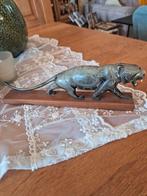 Panter op houten blok, Ophalen of Verzenden