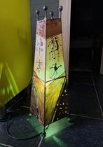 abat-jour/abat-jour en métal et peau de porc, Autres couleurs, Enlèvement ou Envoi, Comme neuf, 50 cm ou plus