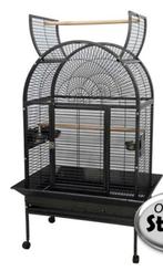 Ruime papegaaienkooi, Dieren en Toebehoren, Vogels | Hokken en Kooien, Ophalen, Zo goed als nieuw, Metaal, Vogelkooi