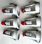 set van 8 spots armaturen voor plafond inbouw, Huis en Inrichting, Metaal of Aluminium, Led, Ophalen of Verzenden, Zo goed als nieuw