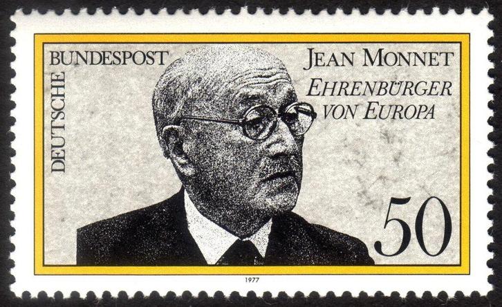Y&T 773 – Michel 926 – Jean Monnet – 1977 – postfris XX, Postzegels en Munten, Postzegels | Europa | Duitsland, Postfris, BRD