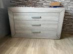 Commode 3 tiroirs + 2 tables de nuit (tiroir), Huis en Inrichting, Ophalen, Zo goed als nieuw
