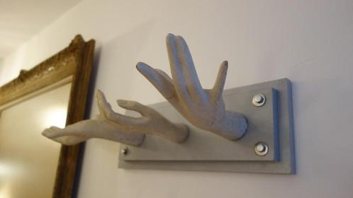 Originele kapstok vintage handen mannequins, Huis en Inrichting, Woonaccessoires | Kapstokken, Zo goed als nieuw, Wandkapstok