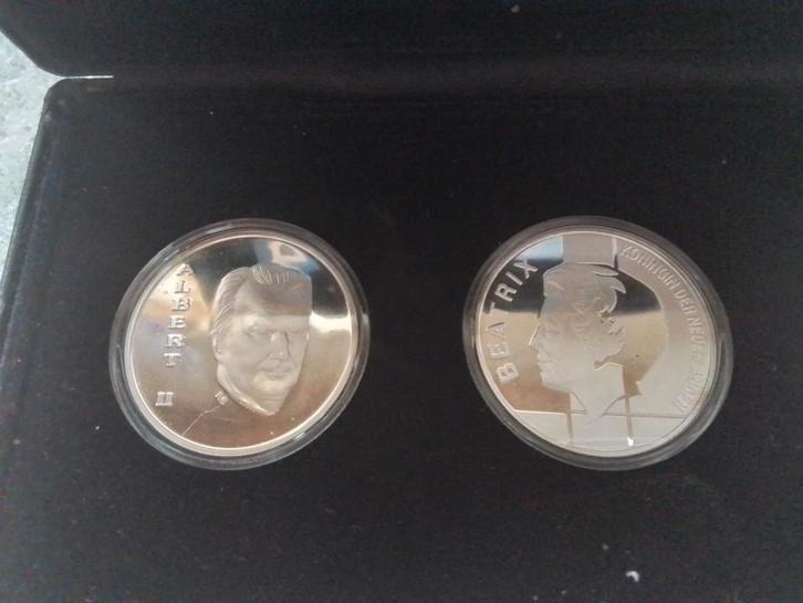 Zilverstukken bekijk foto s, Postzegels en Munten, Munten | België, Zilver, Zilver, Ophalen of Verzenden