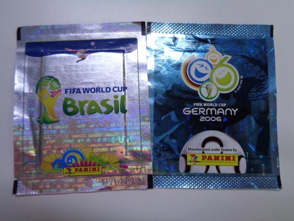 PANINI voetbalSTICKERS wk 2006/2014 2x  sealed GESLOTEN ZAKJ, Hobby en Vrije tijd, Stickers en Plaatjes, Ophalen of Verzenden