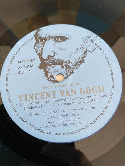 LP Vincent Van Gogh en bel état (comme neuf), CD & DVD, Vinyles | Autres Vinyles, Comme neuf, Enlèvement ou Envoi