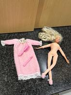 Barbie Doll 1993 Soft Body Pink Nightgown Bedtime, Utilisé, Enlèvement ou Envoi, Barbie