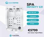 AquaLife Spa (jacuzzi) - Infinity S31 225x155cm 3p (Balboa), Nieuw, Ophalen of Verzenden, Filter