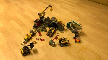 Lego City Goldmine en heel veel toebehoren