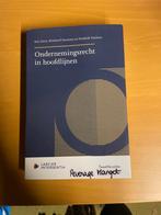 Ondernemingsrecht in hoofdlijnen, Boeken, Studieboeken en Cursussen, Ophalen, Zo goed als nieuw