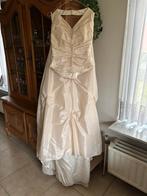 Champagnekleurige trouwjurk maat 36-1m67, Kleding | Dames, Rembo styling, Ophalen, Gedragen, Trouwjurk