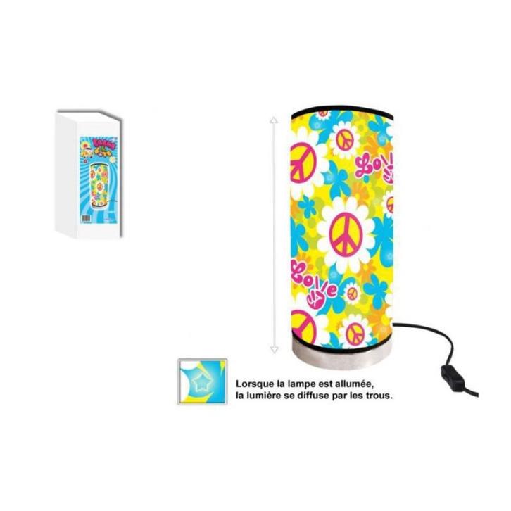 Buislamp Peace and love, Kinderen en Baby's, Kinderkamer | Inrichting en Decoratie, Nieuw, Lamp, Ophalen of Verzenden