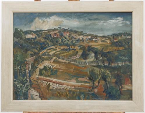 Joep Nicolas  1897 - 1972  Landschap, Antiek en Kunst, Kunst | Schilderijen | Klassiek, Ophalen