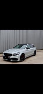 Mercedes c63s amg lichte vracht btw wagen, Auto's, Bedrijf, Trekhaak, Te koop, Benzine