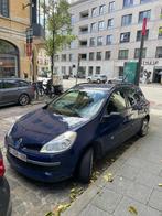 Renault Clio stationwagen benzine 2008, Auto's, Renault, Stof, Zwart, Blauw, 5 deurs