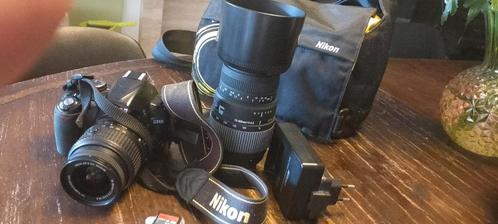 Nikon D3100 body met toebehoren, Audio, Tv en Foto, Fotocamera's Digitaal, Gebruikt, Nikon, Ophalen of Verzenden