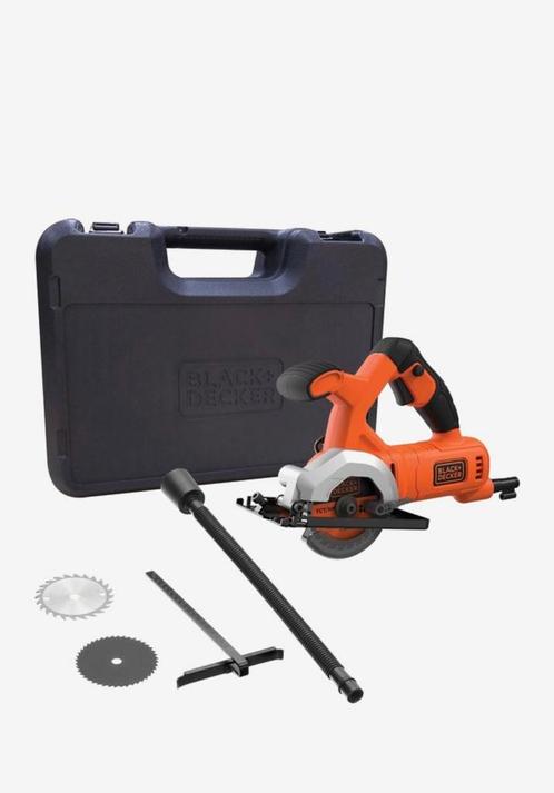 Black & Decker Minicirkelzaag BES510K 85mm, Bricolage & Construction, Outillage | Scies mécaniques, Comme neuf, Scie circulaire