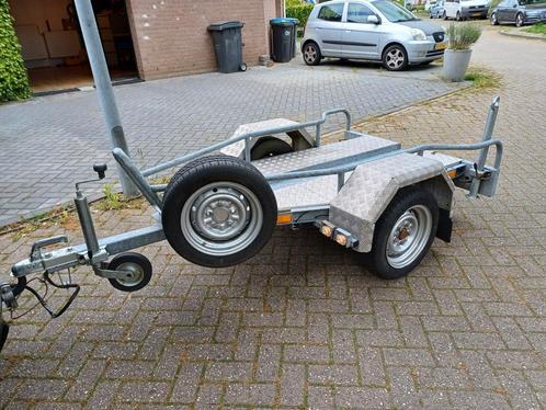 Hapert motortrailer Torsie-as 1050 kg verzwaard B rijbewijs, Auto diversen, Aanhangers en Bagagewagens, Zo goed als nieuw, Ophalen