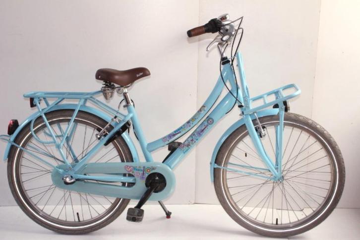 Mooie 24 inch BFK cargomeisjesfiets - 3 Speed, Fietsen en Brommers, Fietsen | Meisjes, Zo goed als nieuw, 24 inch, Handrem, Versnellingen