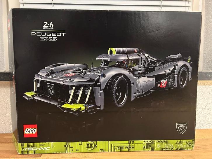 Lego Technic 42156 - Peugeot 9X8 24H Le Mans Hybrid Hypercar, Kinderen en Baby's, Speelgoed | Duplo en Lego, Zo goed als nieuw
