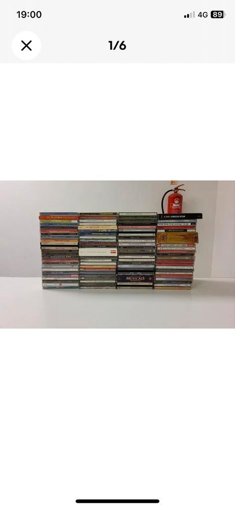86 x Soundtracks & Musicals CD, Cd's en Dvd's, Cd's | Filmmuziek en Soundtracks, Verzenden