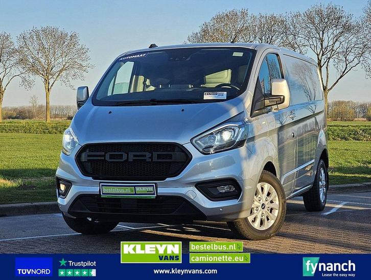 Ford TRANSIT CUSTOM ac automaat EURO6, Auto's, Bestelwagens en Lichte vracht, Bedrijf, ABS, Airconditioning, Cruise Control, Navigatiesysteem