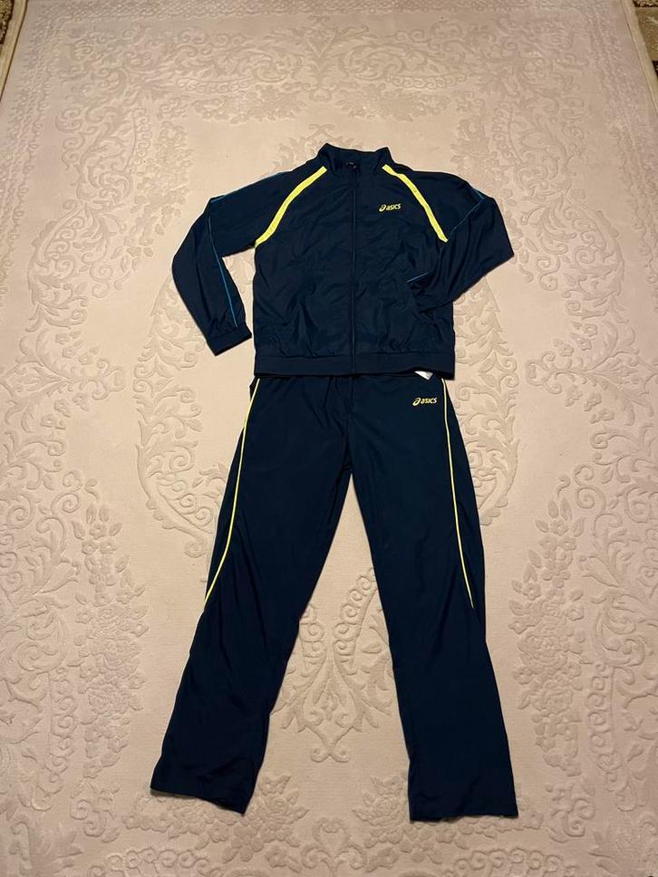 ASICS trainingspak maat L – nieuw, Kleding | Dames, Jumpsuits, Zo goed als nieuw, Maat 42/44 (L), Blauw, Ophalen of Verzenden