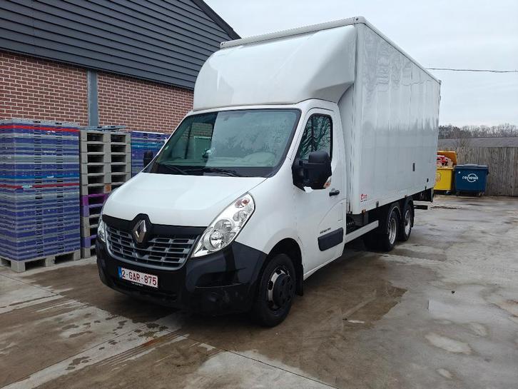 Renault Master BE Combinatie – 1000kg laadbrug – 60.070 km, Auto's, Vrachtwagens, Bedrijf, Achteruitrijcamera, Renault, Diesel