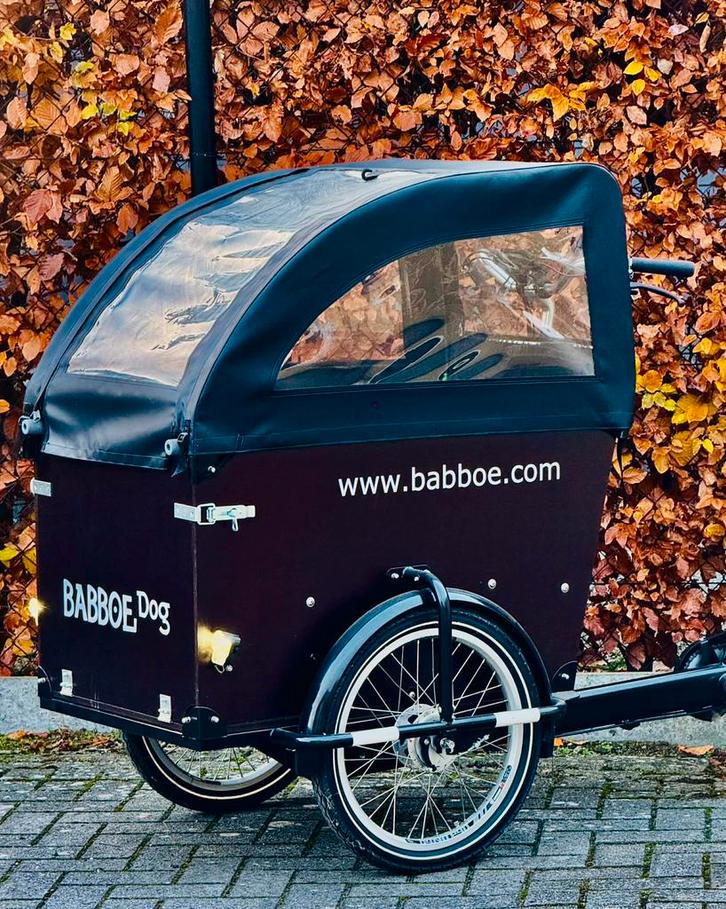 BABBOE DOG-E ELEKTRISCHE BAKFIETS, Fietsen en Brommers, Elektrische fietsen, Zo goed als nieuw, Ophalen of Verzenden