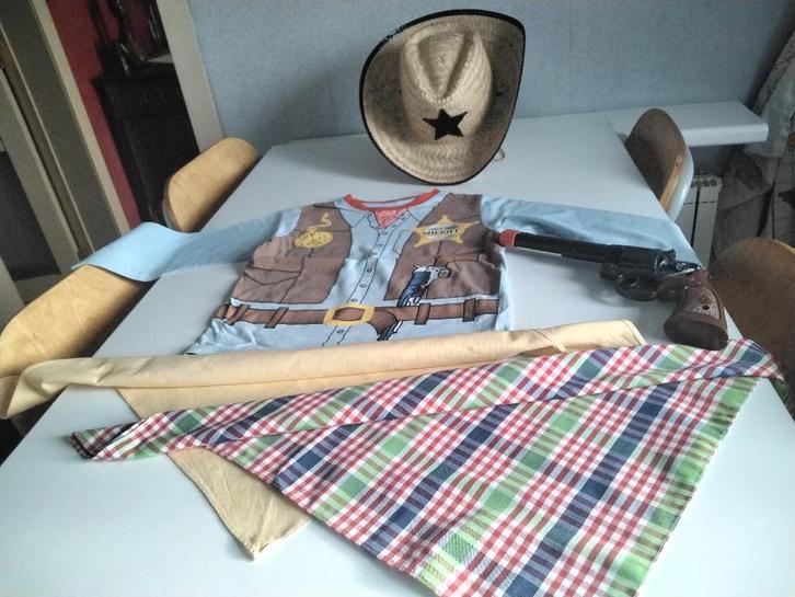 Sheriff kostuumset voor kinderen - T. 5-6 jaar, Kinderen en Baby's, Carnavalskleding en Verkleedspullen, Gebruikt, Jongen of Meisje