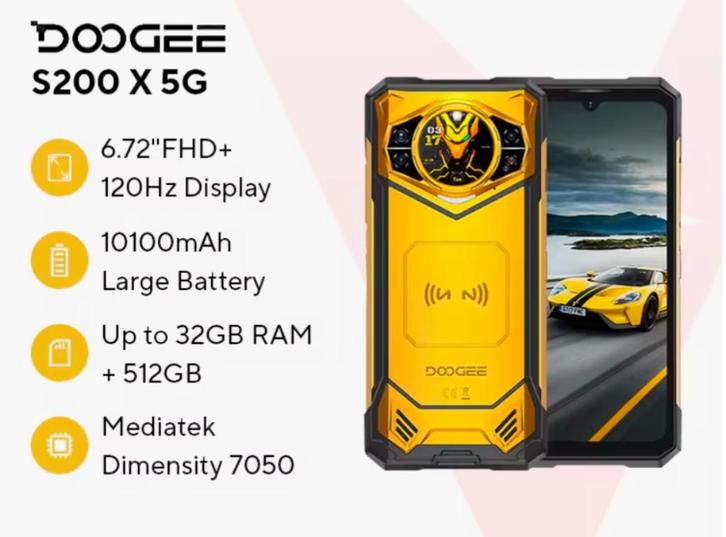 Doogee 200 x, Telecommunicatie, Mobiele telefoons | Overige merken, Nieuw, Zonder abonnement, Overige modellen, Ophalen