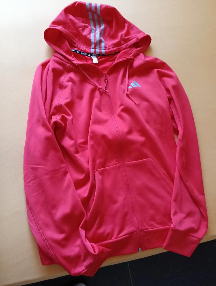 Rode Adidas Hoodie in size M. (te 8430 Middlkerke), Vêtements | Hommes, Vêtements de sport, Comme neuf, Fitness, Taille 48/50 (M)