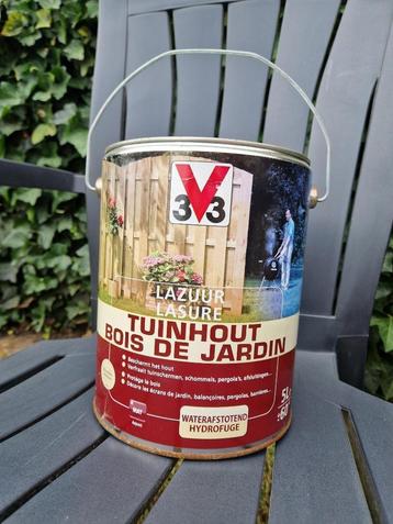 Teinture à bois mate incolore V33 Color Glaze 5 l., Autres couleurs, Comme neuf, Enlèvement, 5 à 10 litres