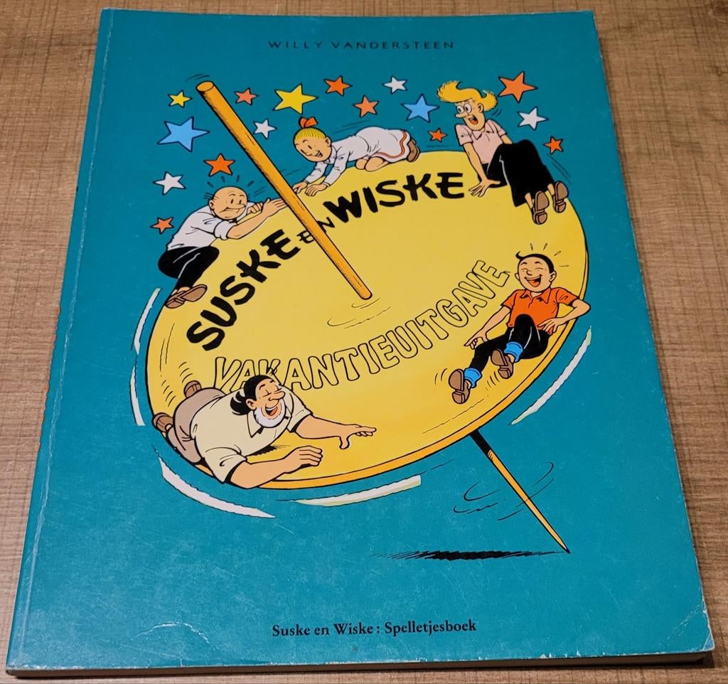 Suske en Wiske: oude vakantieuitgave/ spelletjesboek (1984), Ophalen of Verzenden, Suske en Wiske, Gebruikt, Boek of Spel