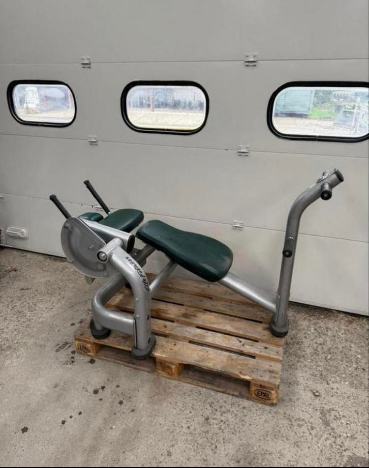 Life Fitness Signature line ab crunch / 50 mm plate loaded, Sport en Fitness, Fitnessmaterialen, Gebruikt, Overige typen, Armen