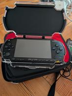 PSP 1004 + Logitech Case + 6 Top Games, Enlèvement ou Envoi, Utilisé, Avec caméra, PSP