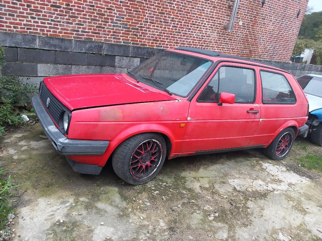 Golf 2, Autos, Volkswagen, Particulier, Golf, Intérieur cuir, Cuir, Enlèvement