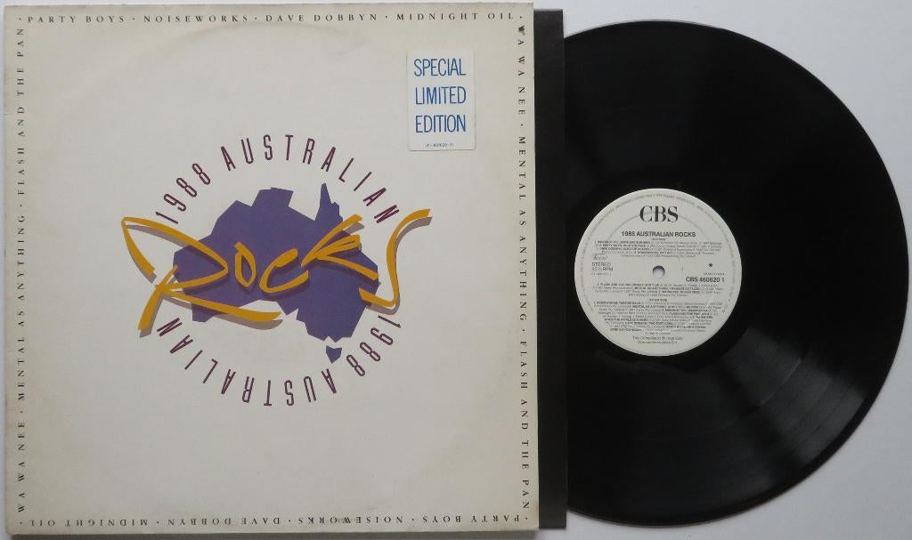 1988 Australian rocks. LP, Enlèvement ou Envoi, Utilisé, 12 pouces, Pop
