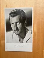 Postkaart met foto filmster Stewart Granger -Jaren 1960, Envoi, Utilisé, Film, Photo ou Carte