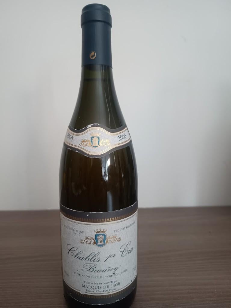 wijn chablis 2006, Verzamelen, Wijnen, Ophalen, Frankrijk, Witte wijn