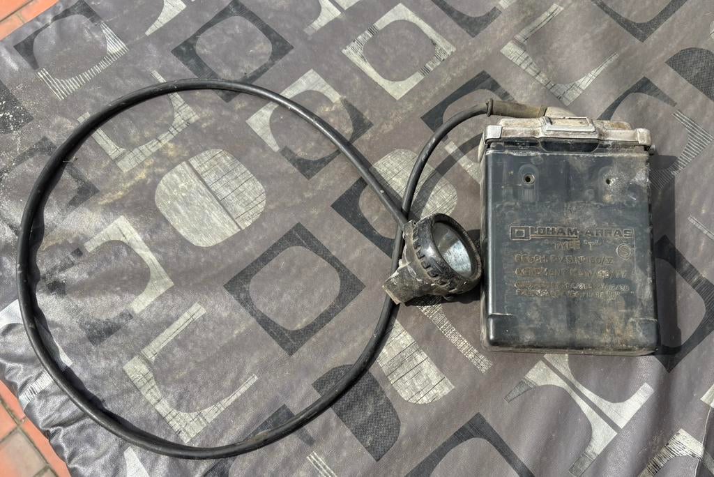 Mijnlamp Oldham-Arras type T, Ophalen