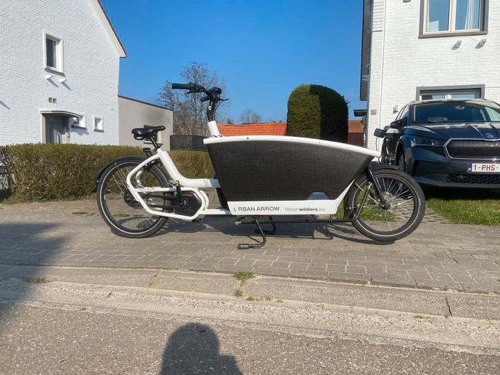 Urban Arrow Family Performance, Fietsen en Brommers, Fietsen | Bakfietsen, Gebruikt, Overige merken, 2 kinderen, Elektrisch, Ophalen